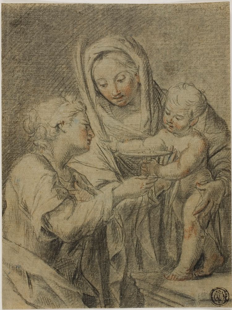 Virgin and Child with Saint Lucy by Gian Girolamo Bonesi