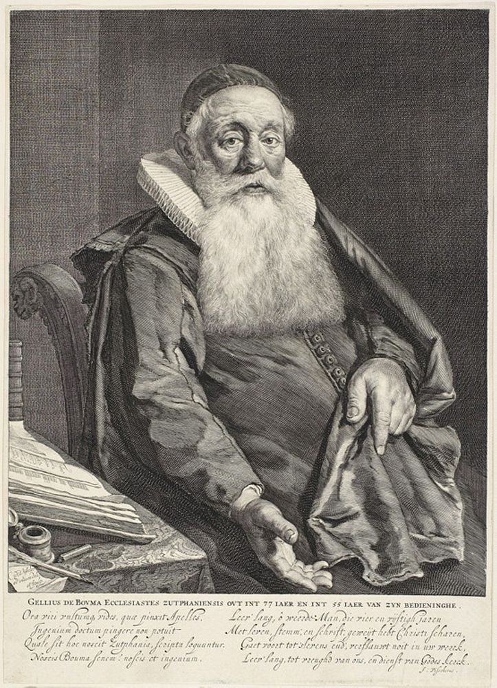 Gellius de Bouma by Cornelis Visscher, the Elder