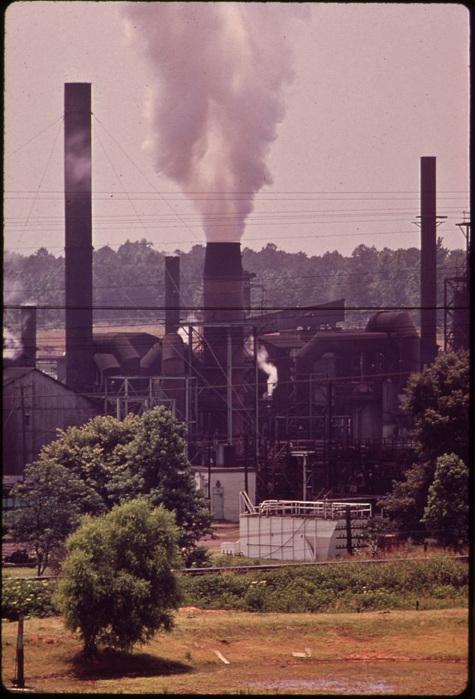 Smoke from the Atlas Chemical Co. Covers Neighboring Communities with Black Soot 06/1972. Original public domain image from…