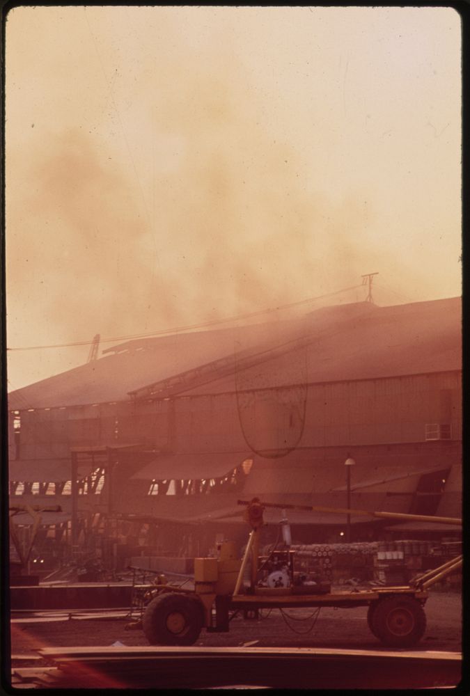 Le Tourneau Marathon Ammunition Plant, 06/1972. Original public domain image from Flickr