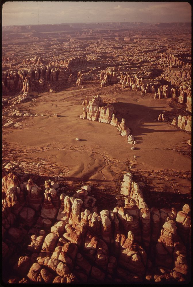 Chesler Park in the Needles Area of the Canyonlands. Once a Popular Destination for off-roader Trippers, Chesler Park Has…