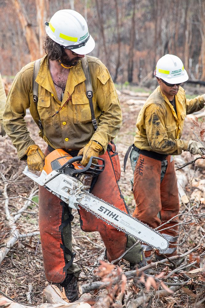 US firefighters in Australia