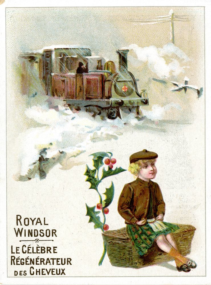 Royal Windsor: le Célèbre Régénérateur des Cheveux : Steam Locomotive =: Royal Windsor: The Famous Hair Regenerator:…