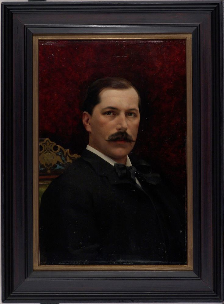 Portrait of baron delort de gleon, 1883
