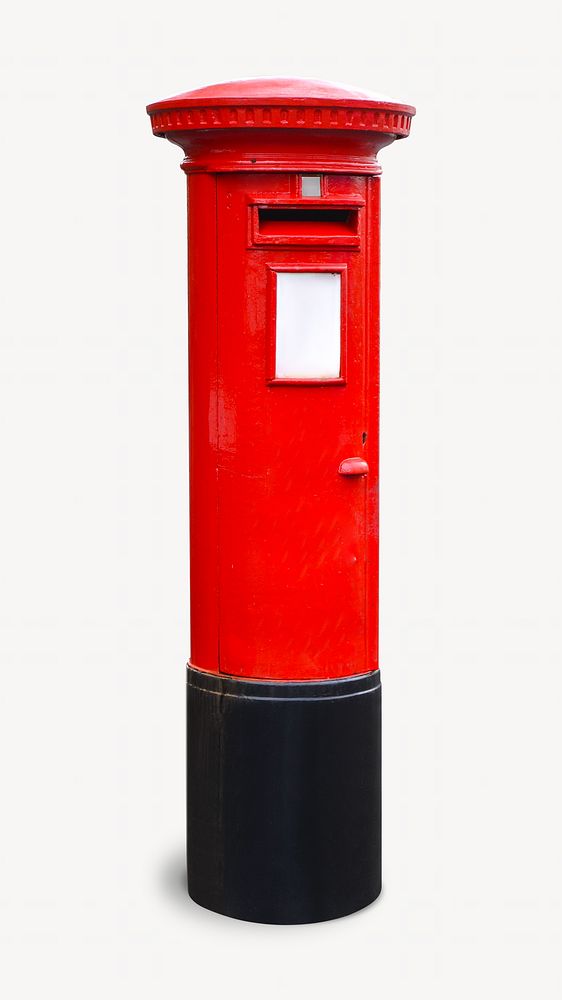 Mail box, isolated object on white