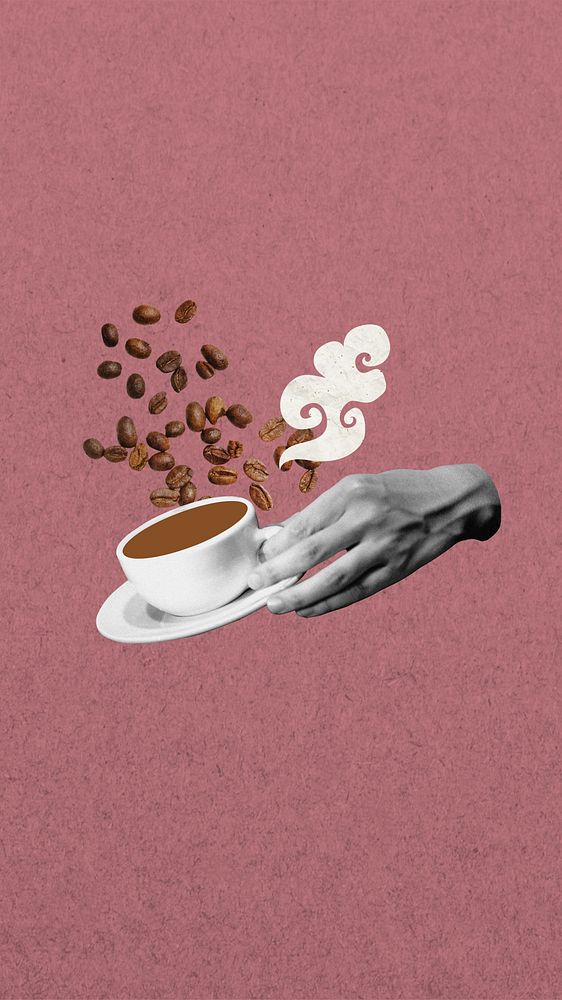 Coffee lover aesthetic mobile wallpaper