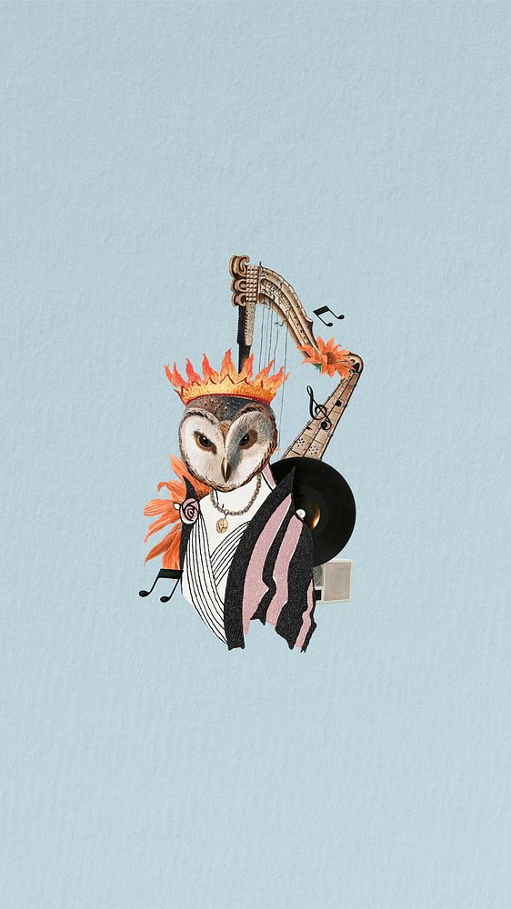 Owl aesthetic bird iPhone wallpaper