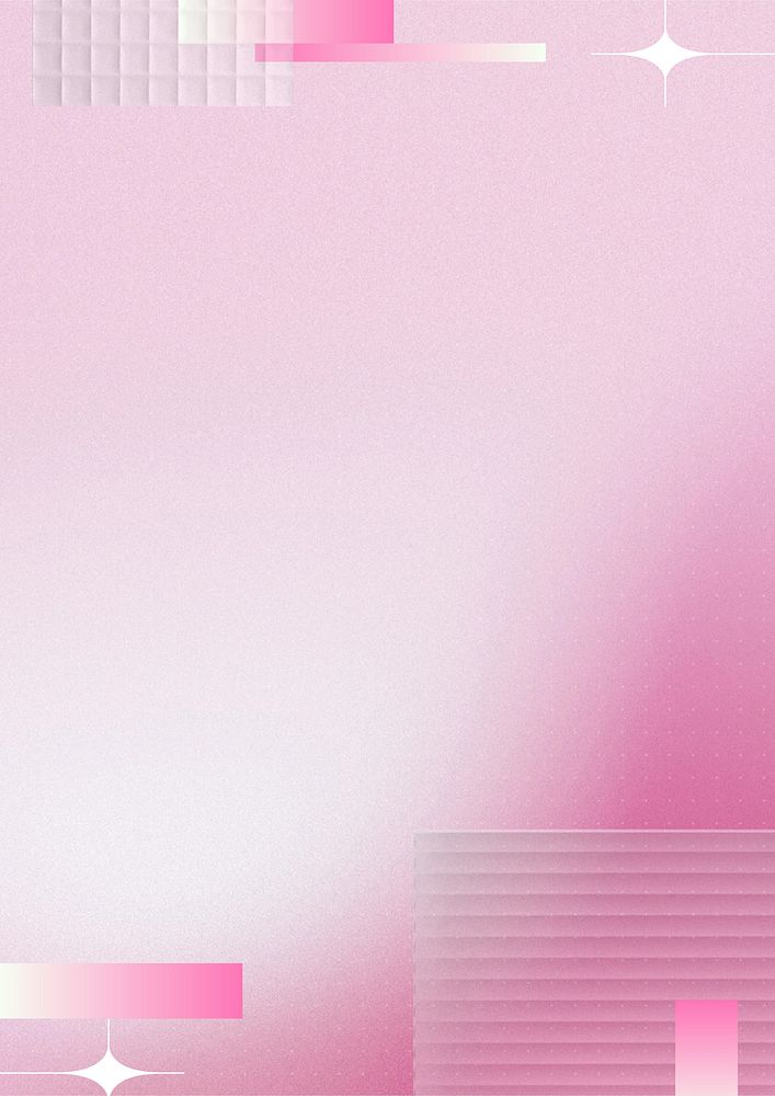 Pink abstract border background