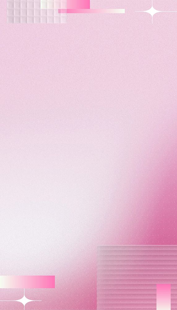 Pink abstract border iPhone wallpaper