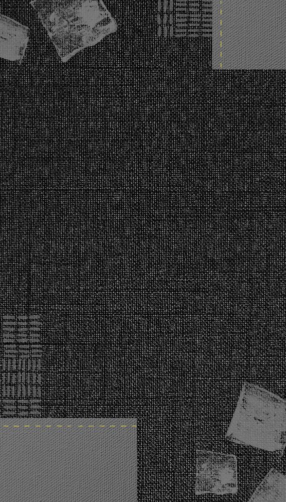 Black canvas textured iPhone wallpaper