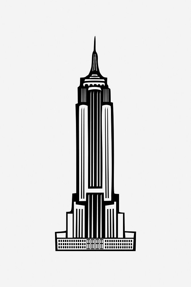 Skyscraper clipart vector. Free public domain CC0 image.