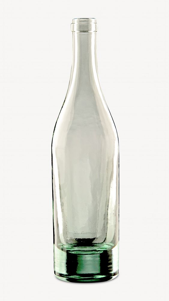 Wine bottle, isolated image