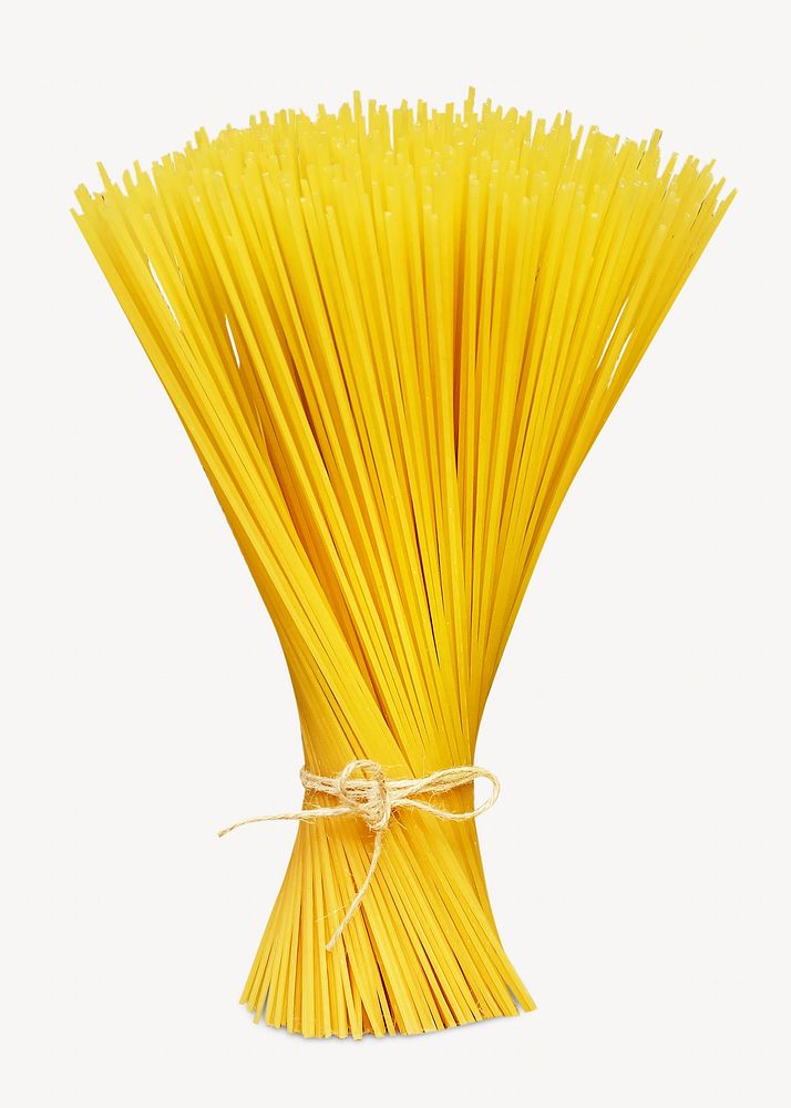 Italian spaghetti pasta isolated object