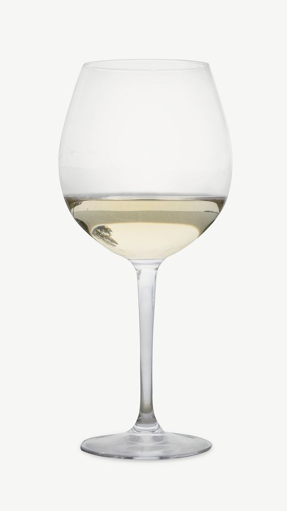 White wine design element psd