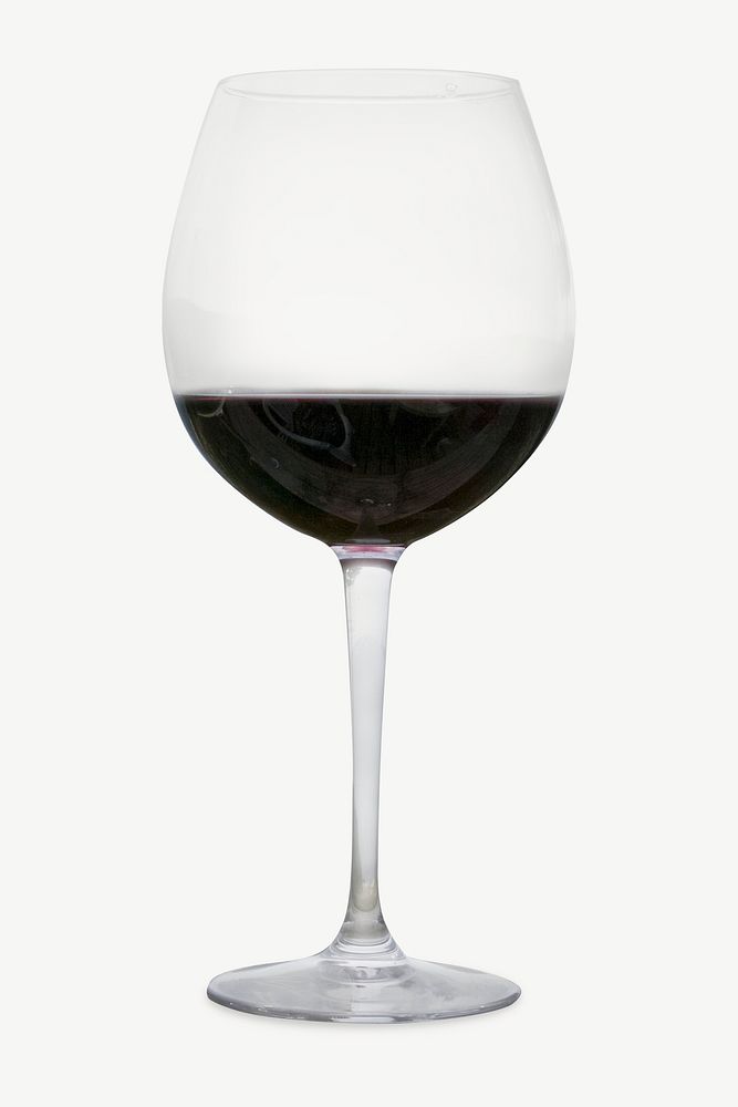 Red wine design element psd