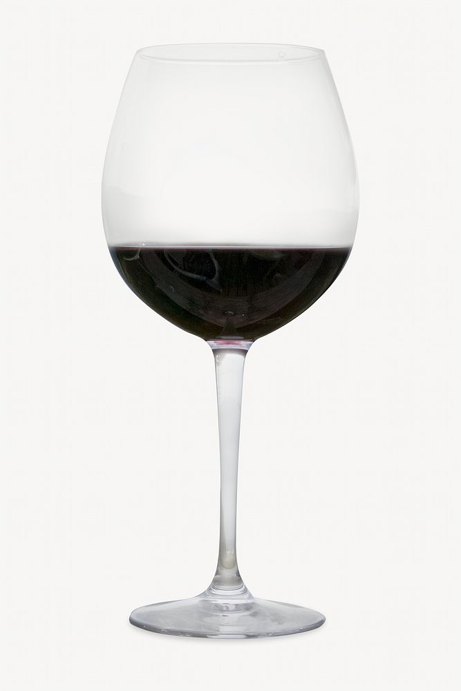 Red wine, isolated design