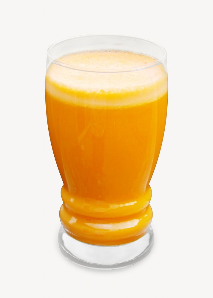 Orange juice, isolated design
