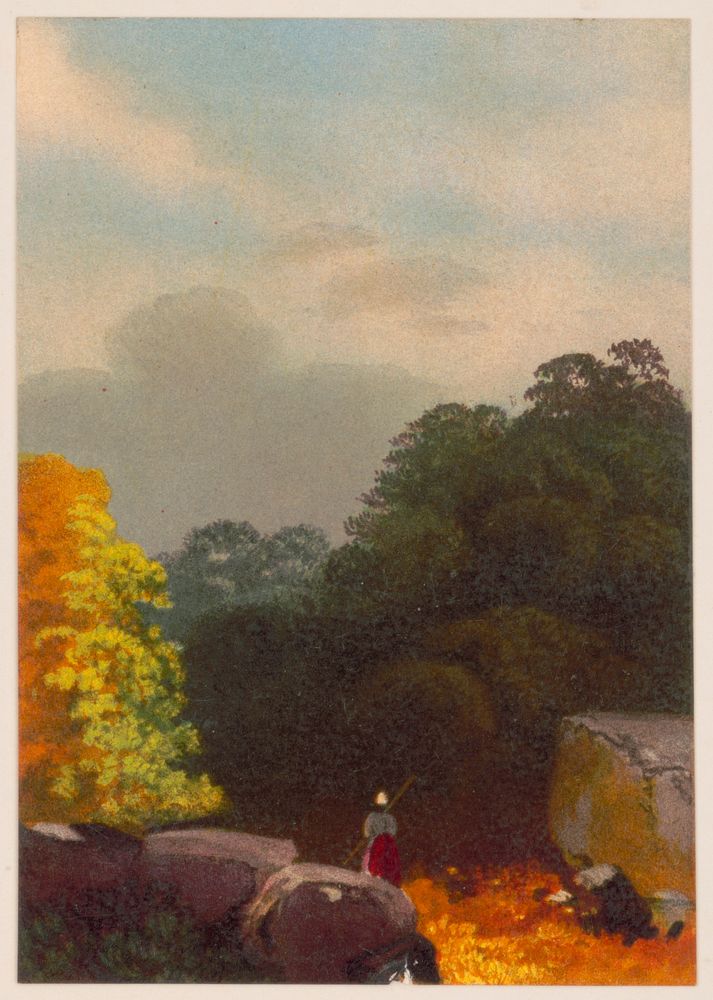 No. 3, White Mountain scenery (1867) by L. Prang & Co.