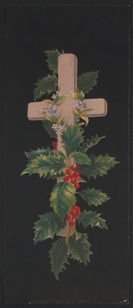 No. 41, Prang's crosses in mats (1876) by L. Prang & Co. 