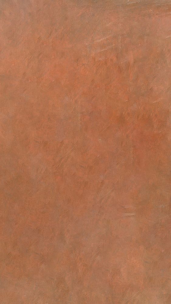 Brown paint textured iPhone wallpaper, from Mikulas Galanda's vintage artwork. Remixed by rawpixel.