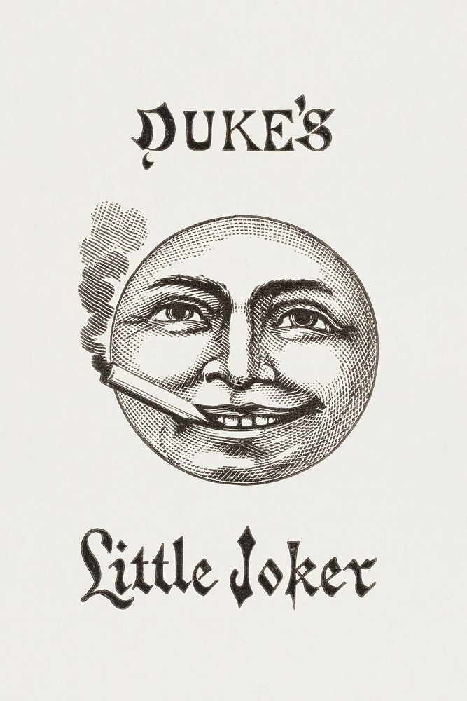 Duke's Little Joker, from the Playing Cards series (N84) to promote Turkish Cross-Cut Cigarettes (1888) by W. Duke, Sons &…
