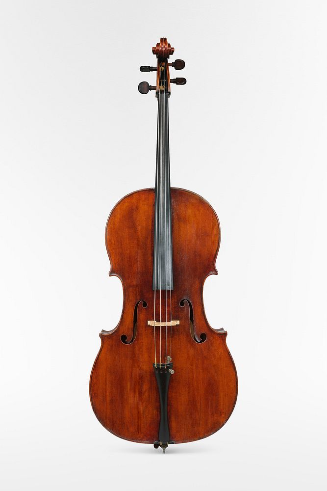 Violincello (mid-19th century), musical instrument by Jean Baptiste Vuillaume. Original public domain image from The MET…