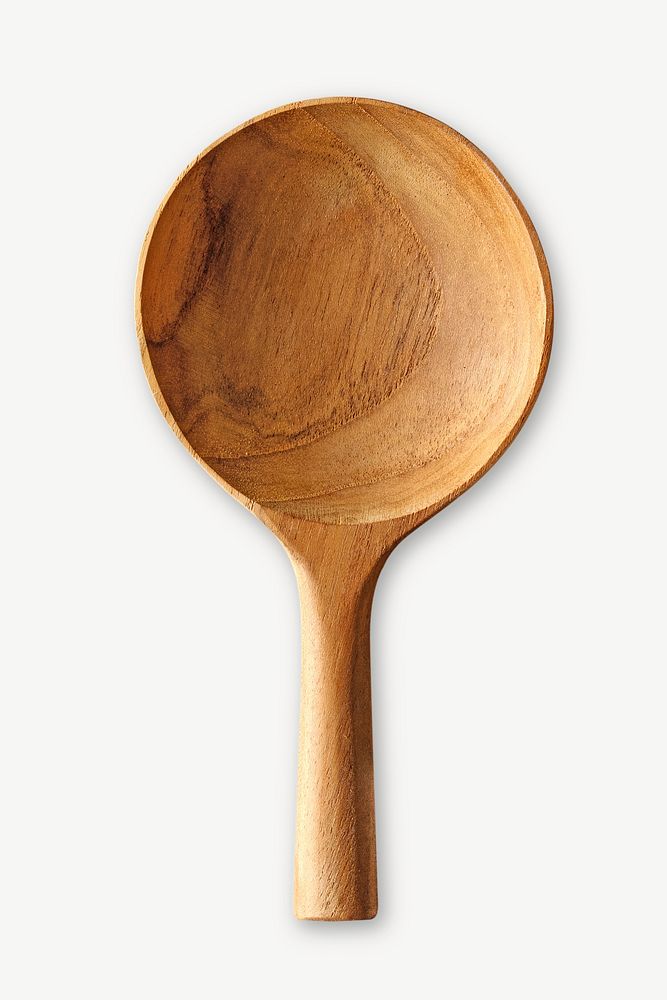 Wooden pan isolated