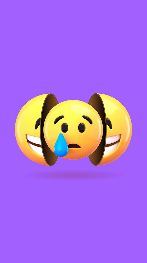 Cute Sad Emoji Wallpapers  Wallpaper Cave
