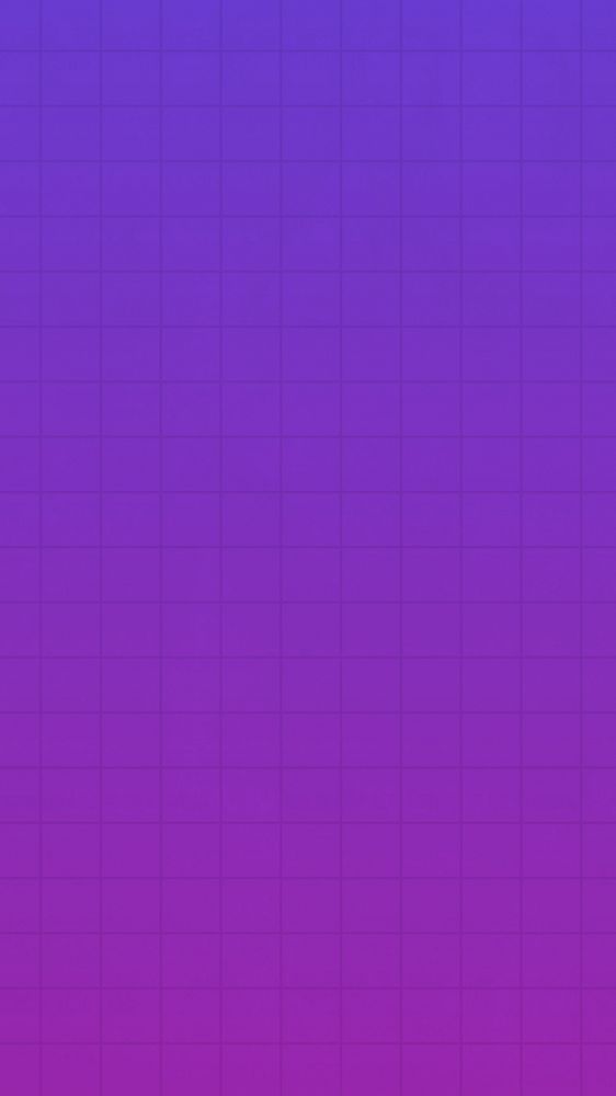 Purple grid pattern iPhone wallpaper, gradient background