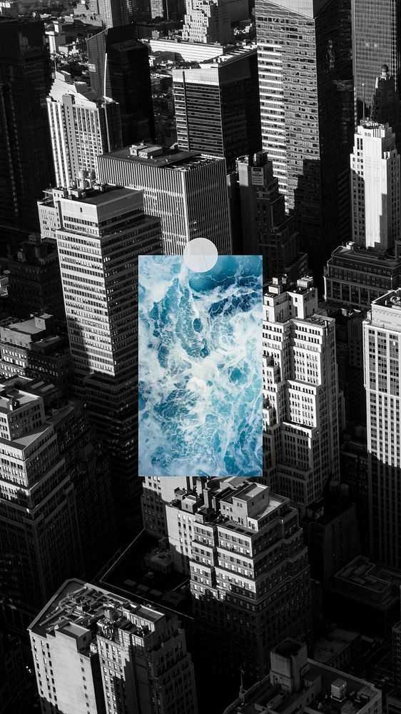 Aesthetic urban building  iPhone wallpaper