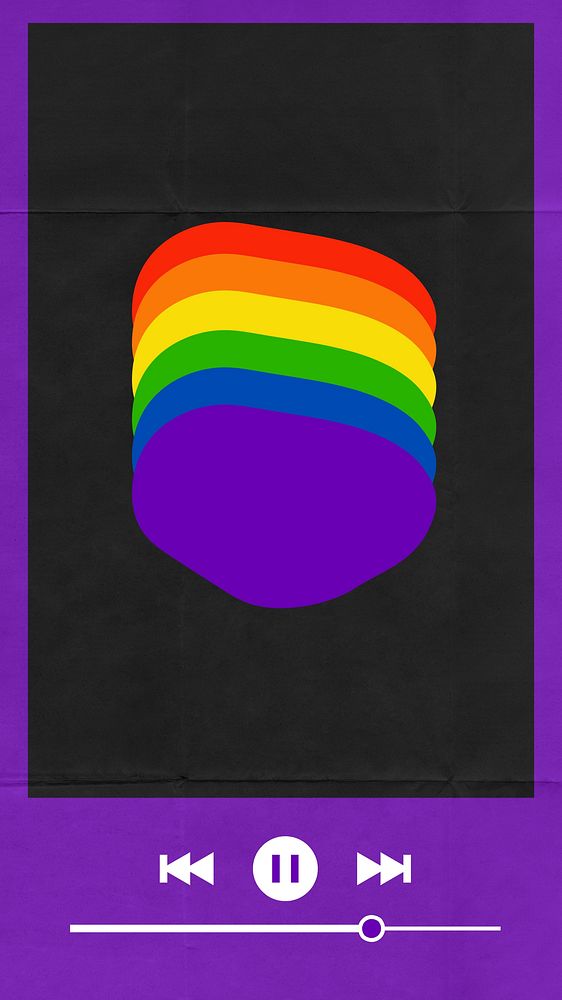 Pride music playlist iPhone wallpaper