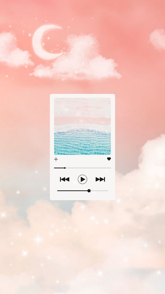 Aesthetic sky playlist iPhone wallpaper