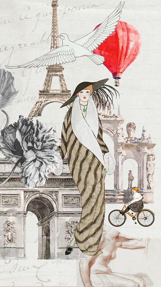 Aesthetic France travel iPhone wallpaper