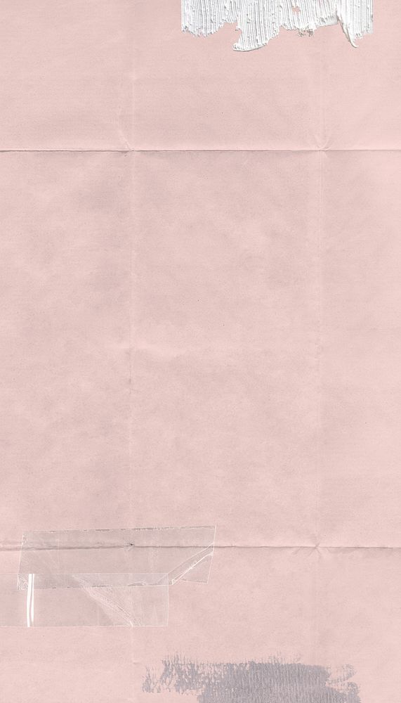 Pink folded paper iPhone wallpaper, abstract border