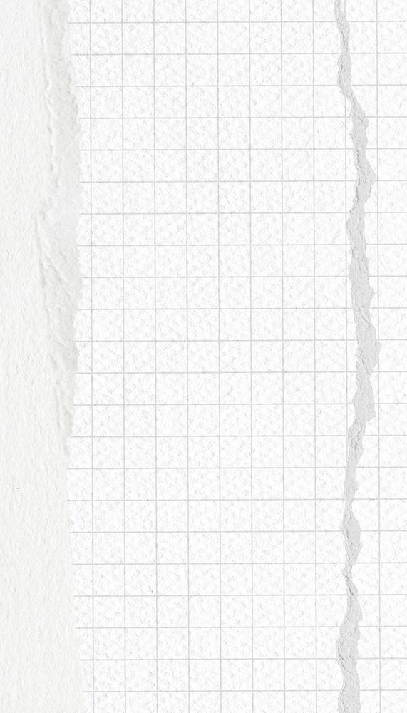 Off-white grid patterned iPhone wallpaper, ripped paper border