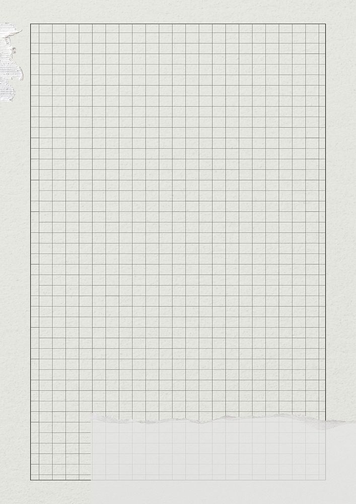 White cutting mat background, grid patterned design