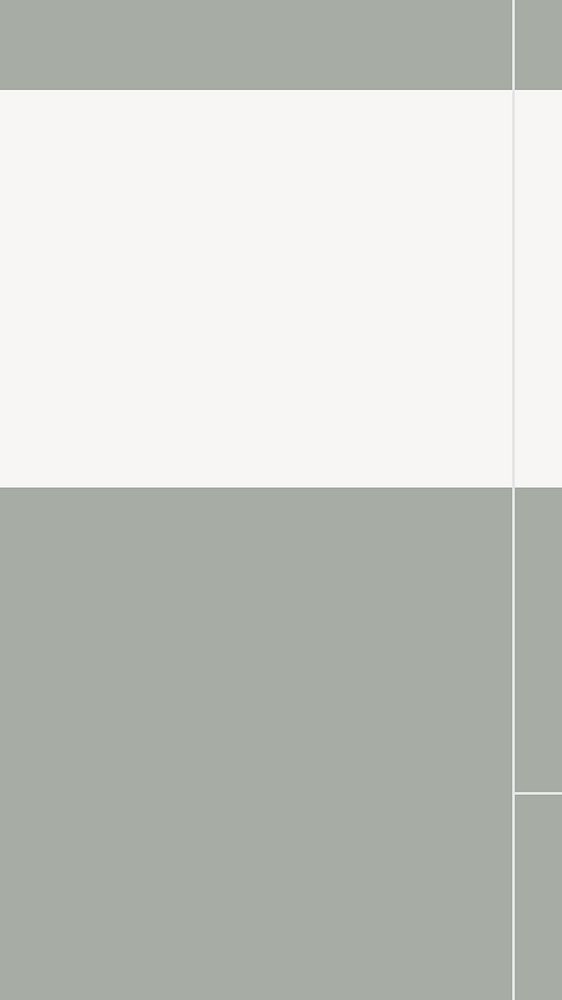 Gray rectangle frame phone wallpaper vector