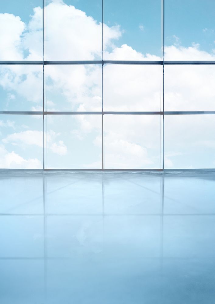 Sky through windows image