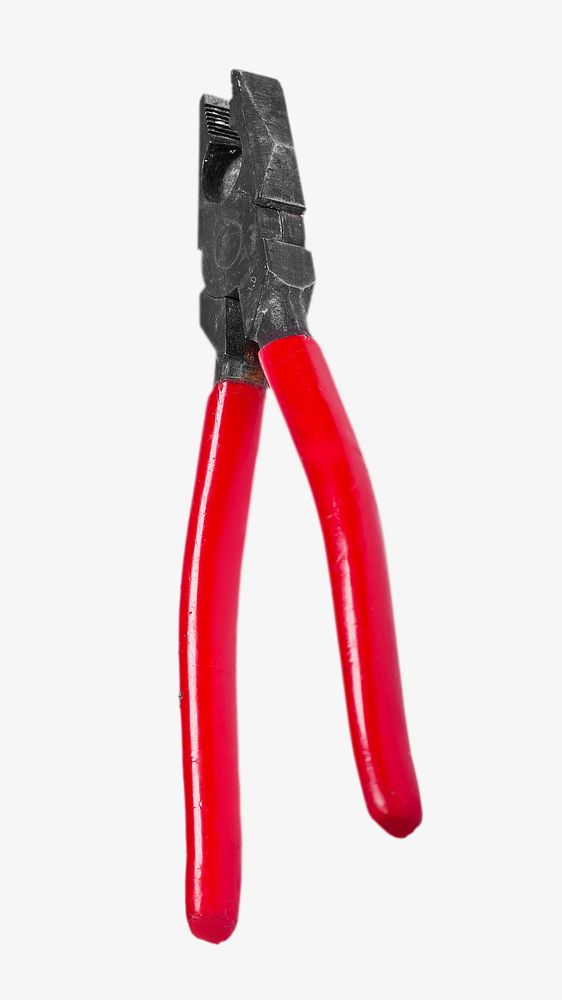 Wire cutter, isolated object on white