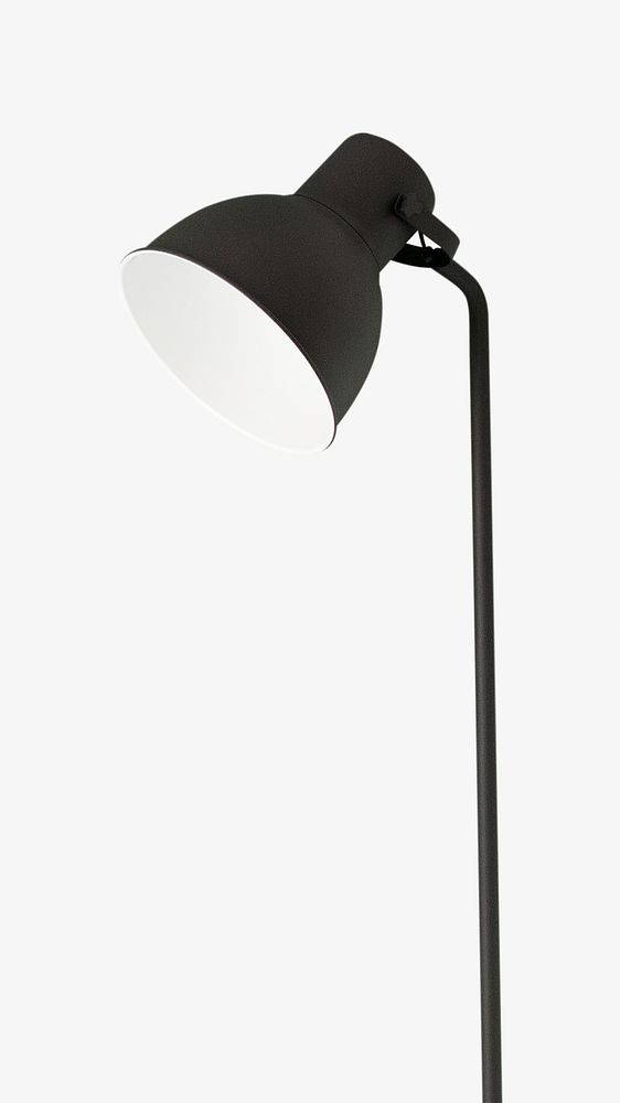 Floor lamp, isolated object on white