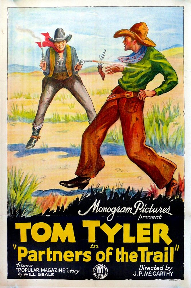 Poster of Partners of the Trail (1931)