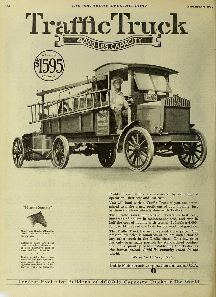Traffic Motor Truck CorporationIdentifier: saturdayeveningp1933unse (find matches)Title: The Saturday evening postYear: 1839…