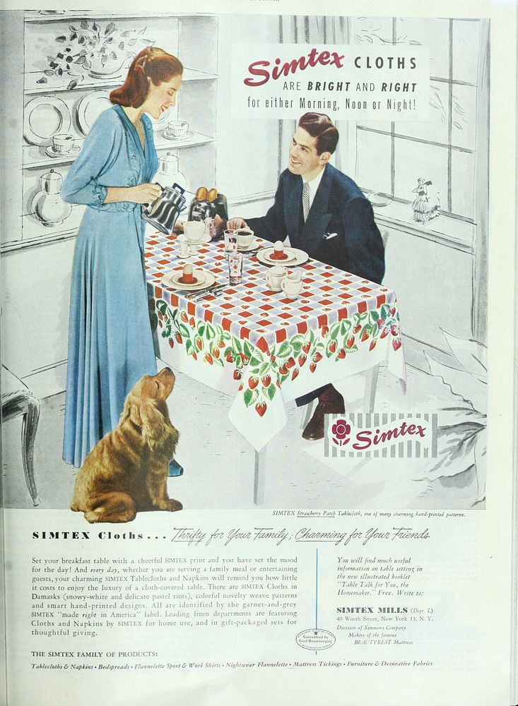 Simtex Cloths, 1948Identifier: ladieshomejourna65janwyet (find matches)Title: The Ladies' home journalYear: 1889…