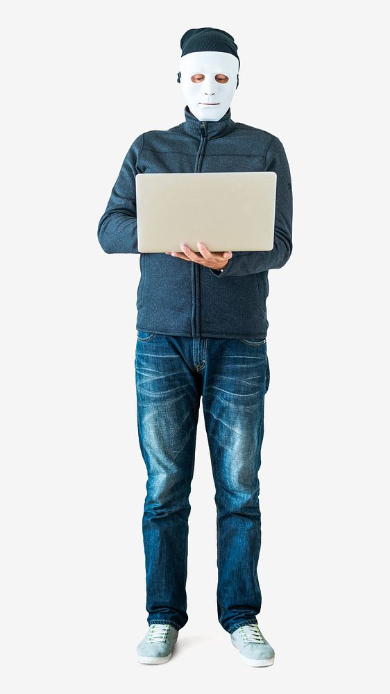 Computer hacker isolated image white | Free Photo - rawpixel