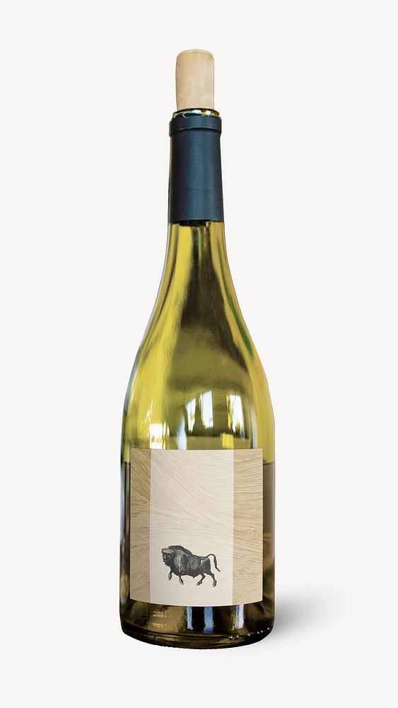 Wine bottle, beverage business branding