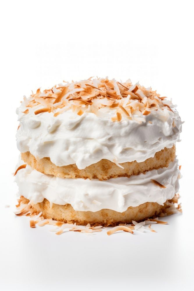 Layer cake dessert icing cream. AI generated Image by rawpixel.