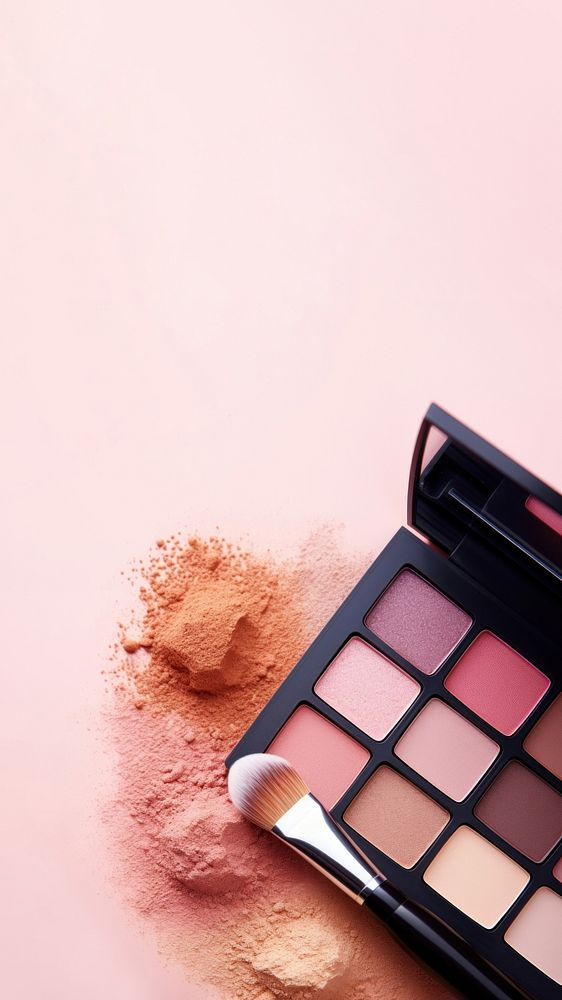 Cosmetics lipstick powder makeup. AI generated Image by rawpixel.
