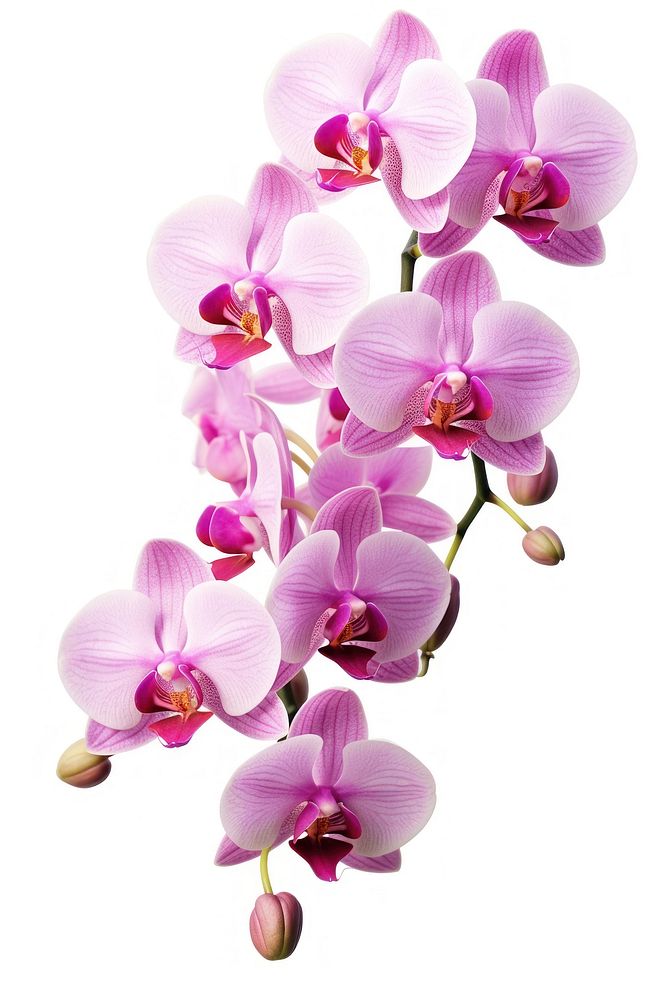 Plant png orchid blossom flower. AI generated Image by rawpixel.