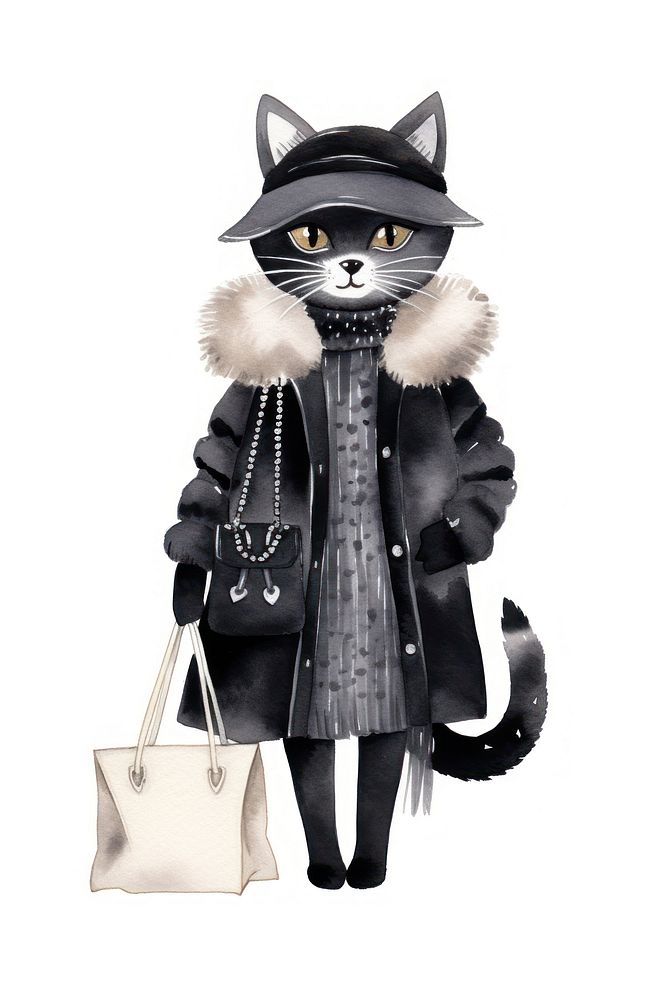 Animal handbag cartoon fashion. AI generated Image by rawpixel.