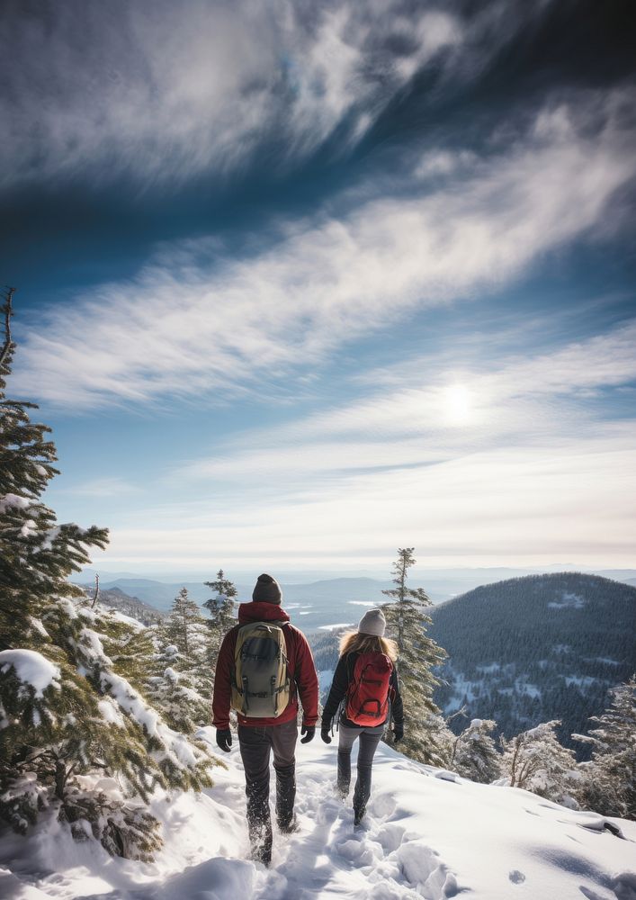 Recreation adventure backpack footwear. 